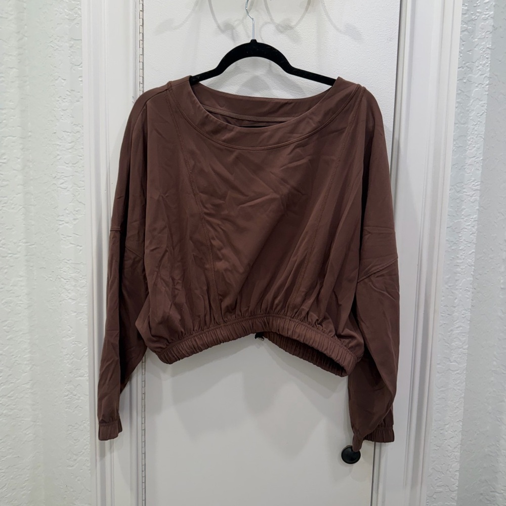 Vitality Cinch-Waist Batwing Top